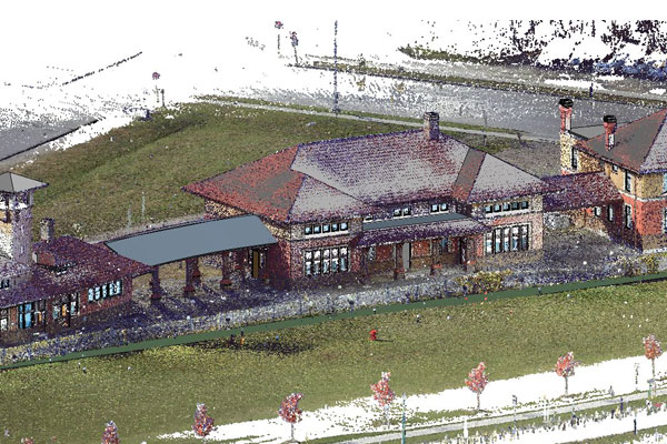 Scan to BIM modeling